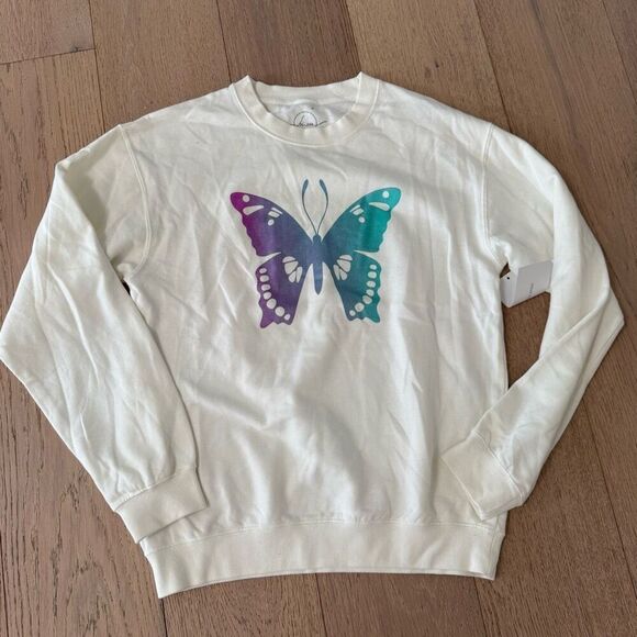 Urban outfitter Butterfly crew sweater size small - Picture 1 of 6